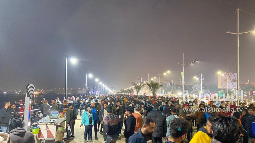 في البصرة.. احتفالات قرب &quot;السياب&quot; بتأهل المنتخب العراقي