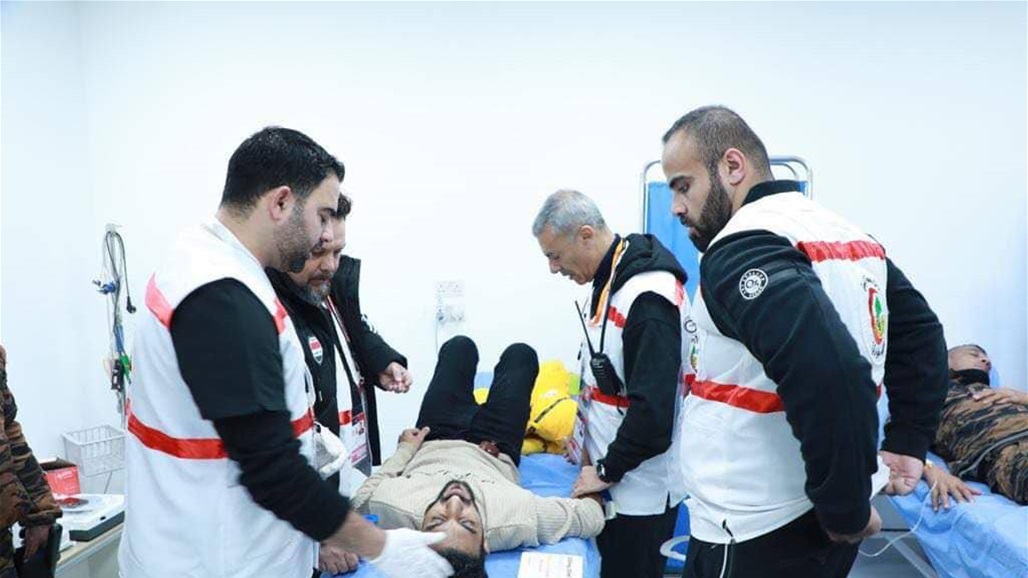 الصحة تستقبل أكثر من 200 حالة مرضية في ملعب جذع النخلة 