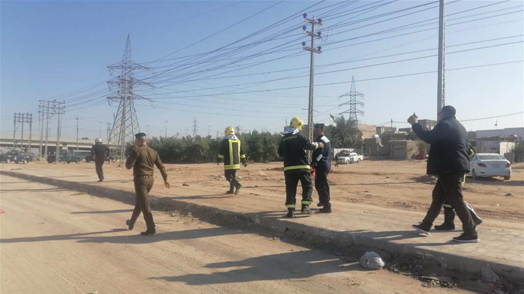 النجف.. تسرب بأنبوب لنقل الغاز والدفاع المدني تغلق الشوارع المحيطة (صور) 