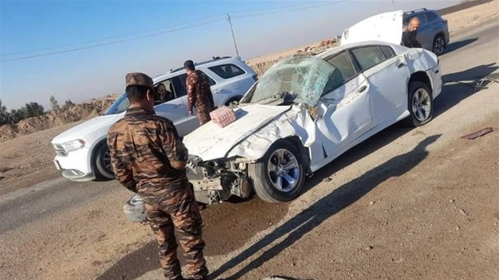 مصرع واصابة 5 اشخاص بحادث سير مروع في صلاح الدين  