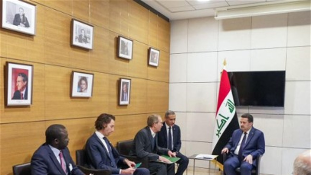 السوداني يبحث مع شركة فرنسية إنجاز مشروع قطار بغداد المعلق