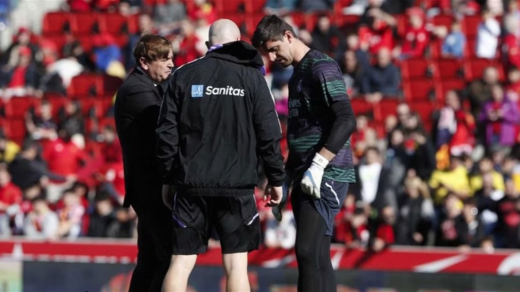 قبيل مواجهة مايوركا.. مدريد يعلن اصابة حامي عرينه 