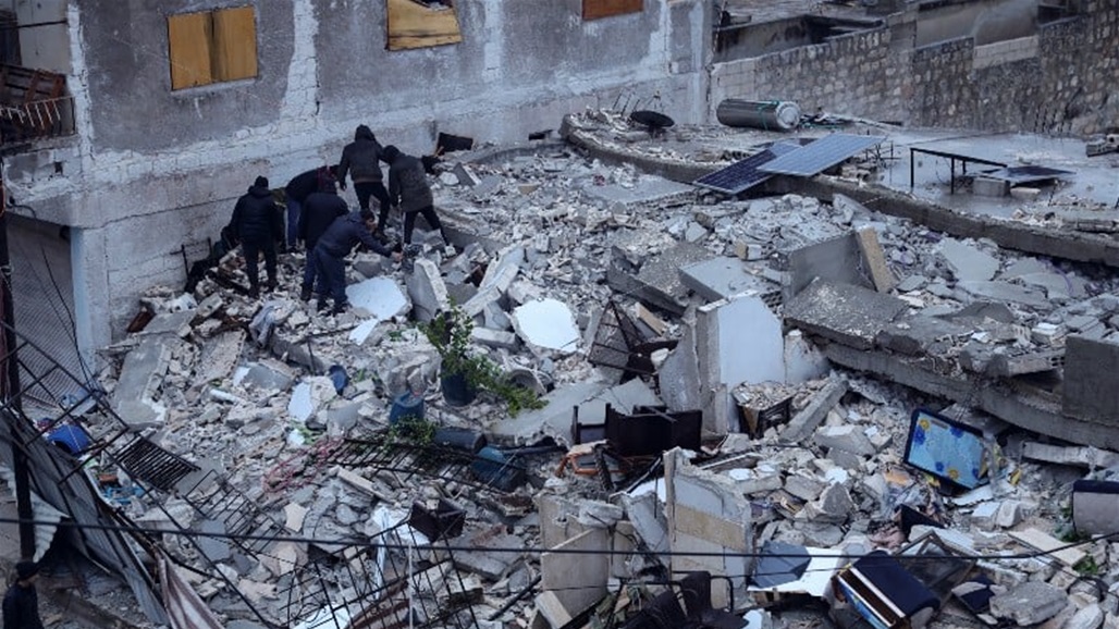 وزارة الصحة السورية تعلن ارتفاع حصيلة ضحايا الزلزال 