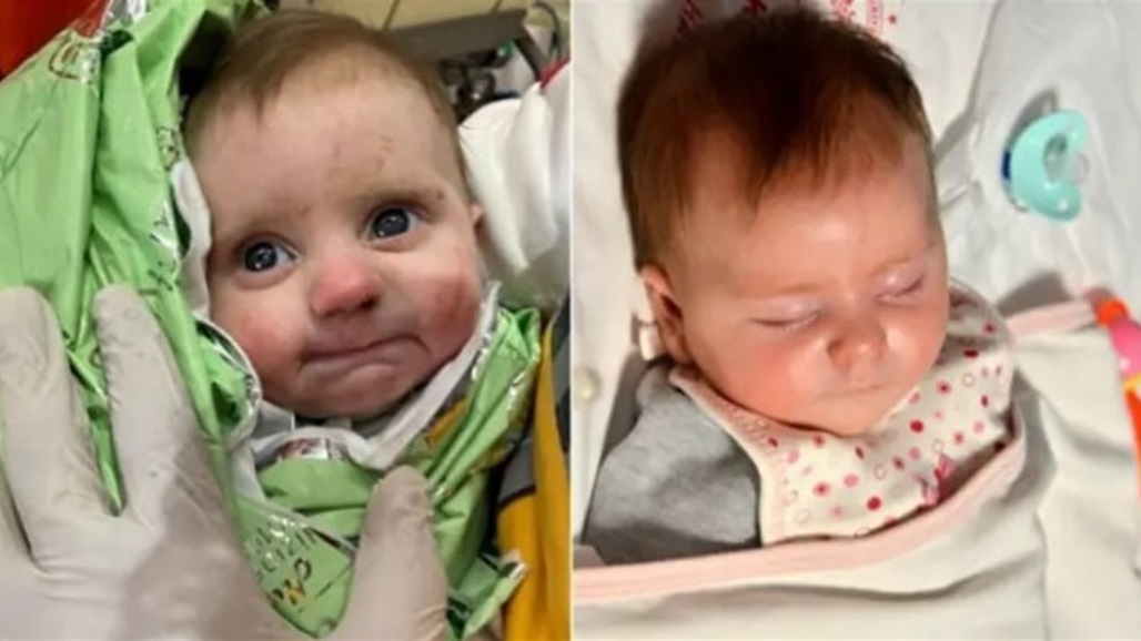 الطفل الضاحك ماذا حل به بعد انتشاله من تحت الأنقاض؟