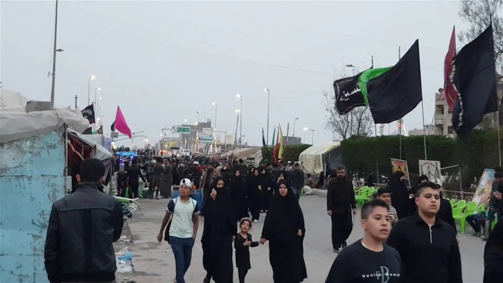 السومرية توثق طريق زائري الإمام الكاظم (ع)