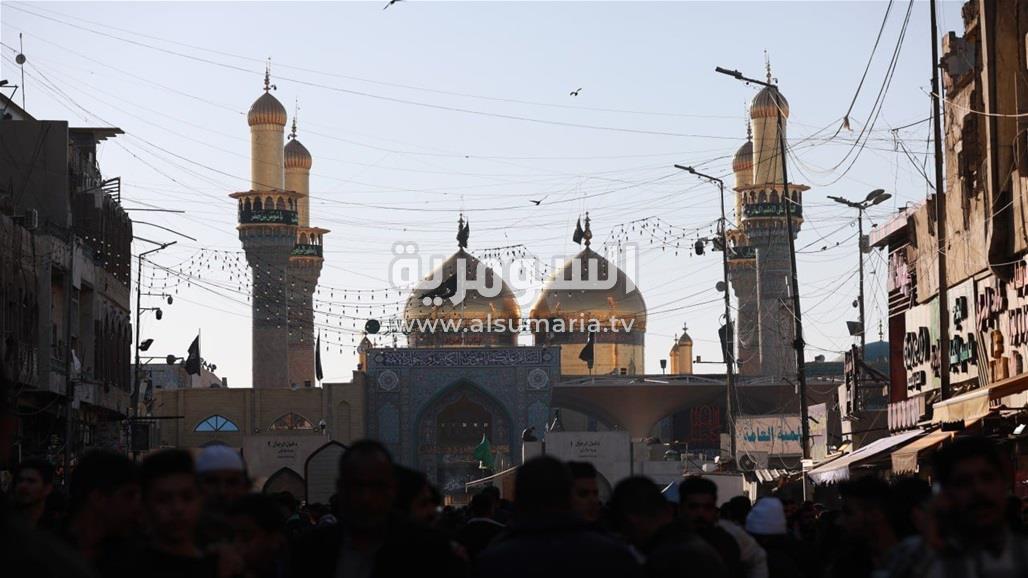 دموع وسواد.. أجواء حزينة في مدينة الكاظمية (صور)