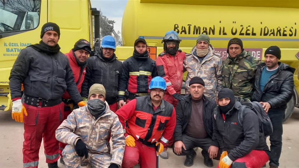 بعد جهود مستمرة لـ 11 يوماً.. الفريق العراقي يعود من تركيا  