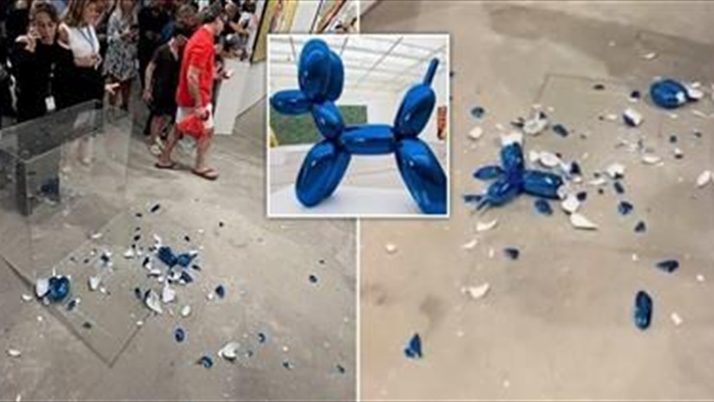 اعطته نقرة صغيرة.. امرأة تكسر تمثالا قيمته الاف الدولارات بأميركا