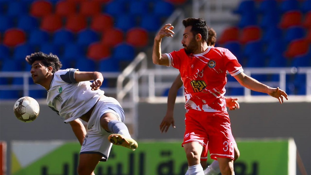 التعادل الإيجابي يحسم مواجهة نفط الوسط والقاسم في الممتاز