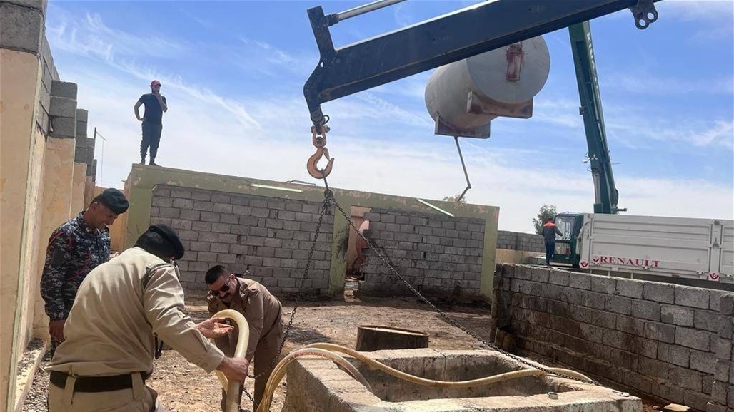 مداهمة وكرين لتهريب المنتوجات النفطية في صلاح الدين