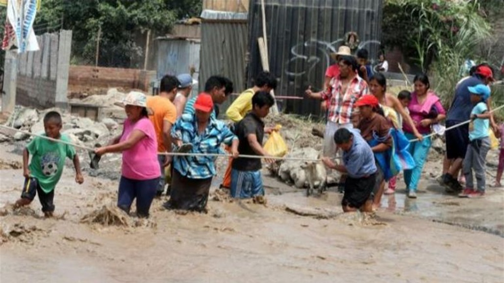 مقتل 6 اشخاص جرّاء فيضانات مرتبطة بالإعصار &quot;ياكو&quot;  في البيرو