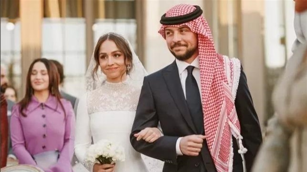 رسالة مؤثرة من ولي العهد الأردني لشقيقته ايمان في زفافها (صورة)