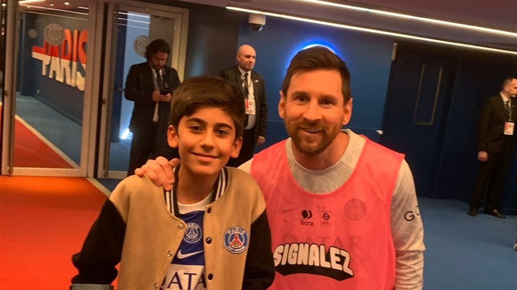 في باريس.. ميسي يلتقي بميسي بغداد