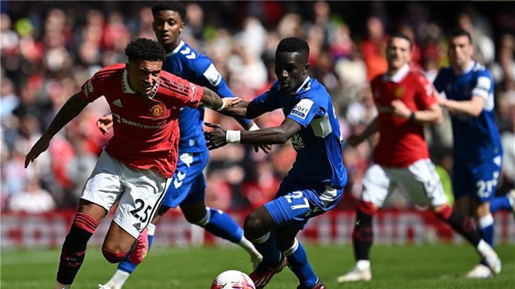 يونايتد يتجاوز ايفرتون ويقفز للمركز الثالث في الدوري الإنجليزي