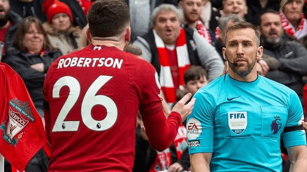 قرار بشأن الحكم المتهم بالاعتداء على روبرتسون في "البريميرليج"