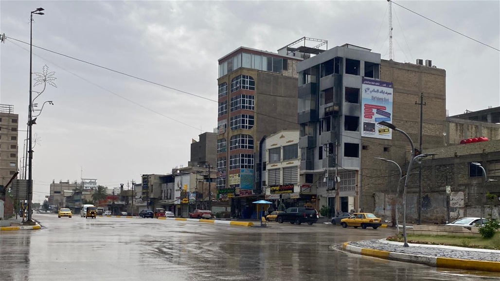صور توثق أجواء كربلاء بعد هطول الأمطار 