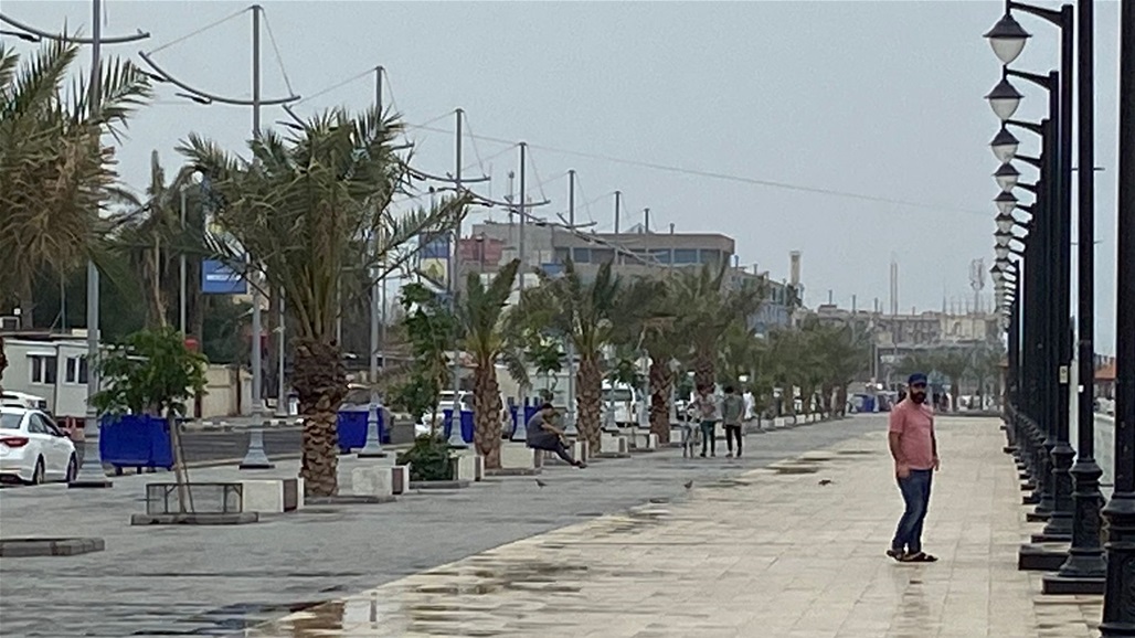 أمطار تخيّم على أجواء فيحاء العراق (صور)