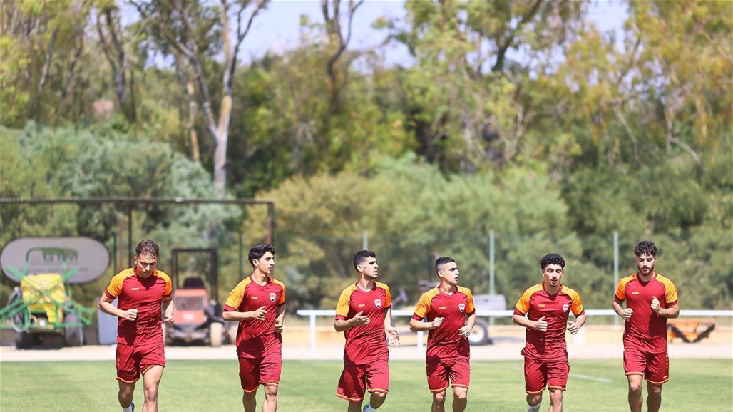 ليوث الرافدين يواصلون تدريباتهم في معسكر إسبانيا 