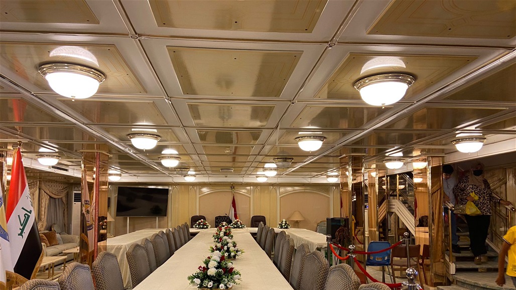 من يخت رئاسي لصدام إلى سفينة أبحاث.. عدسة السومرية تتجول داخل "نسيم البصرة"