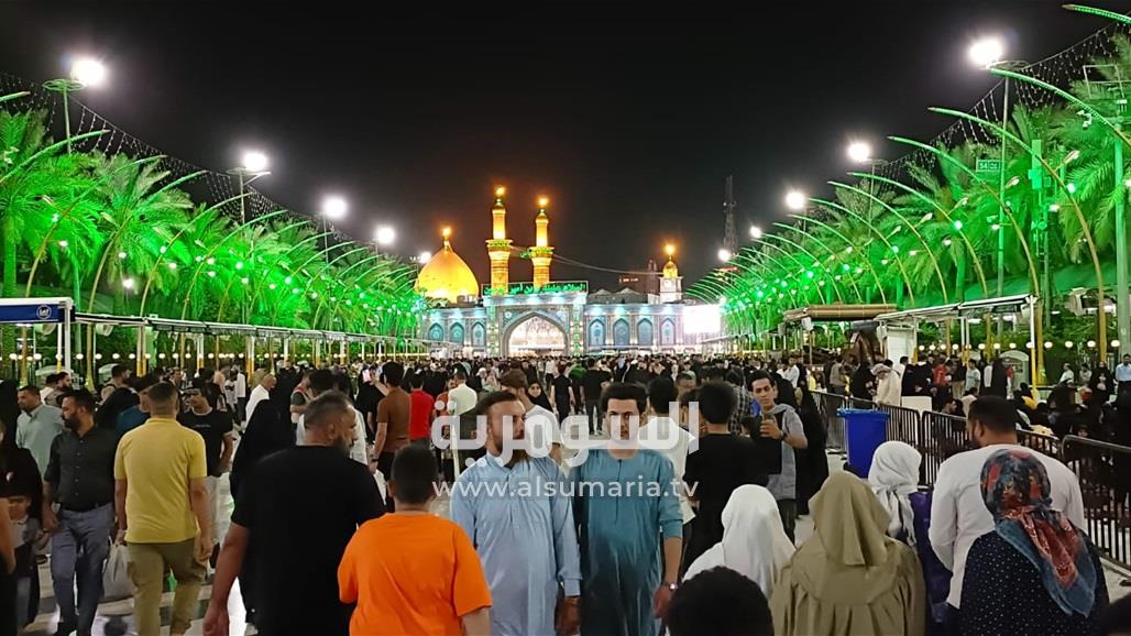 بالصور .. أجواء بين الحرمين في كربلاء