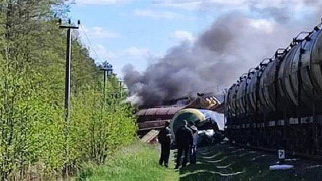 بالقرب من أوكرانيا.. عبوة ناسفة تتسبب بخروج قطار روسي عن مساره 