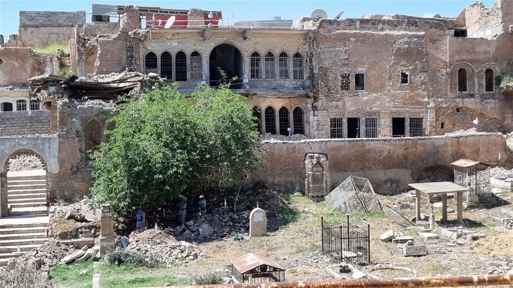 تأهيل كنيسة مارتوما في نينوى (صور)