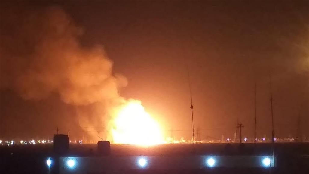 حريق بمحطة للكهرباء في البصرة