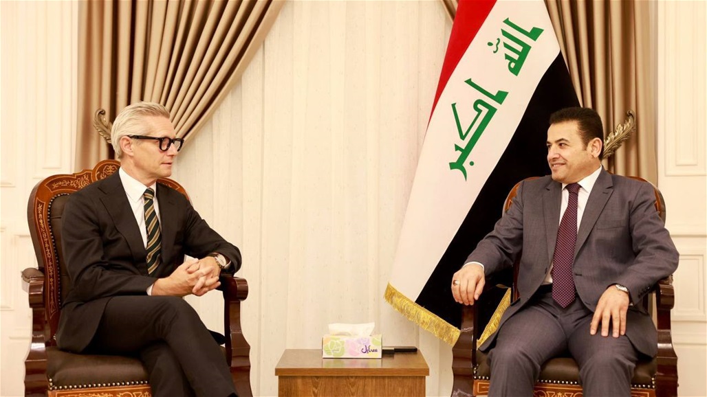 الاعرجي يؤكد للسفير النرويجي أهمية تفكيك مخيم الهول السوري