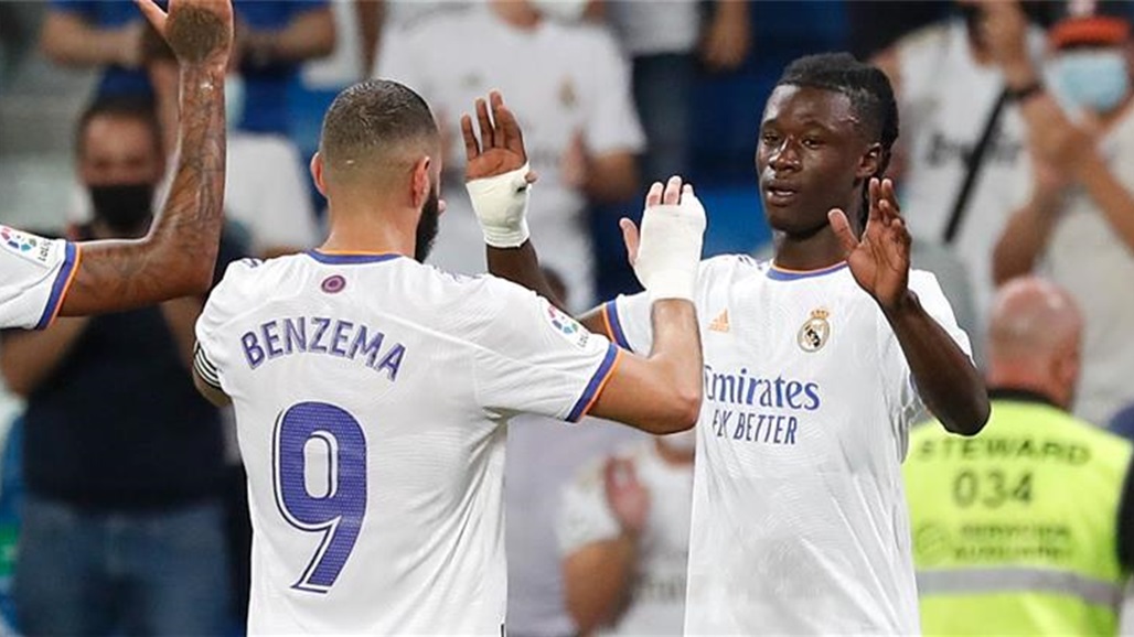 استعدادا للقاء السيتي.. بنزيما وكامافينجا يعودان لمران مدريد 
