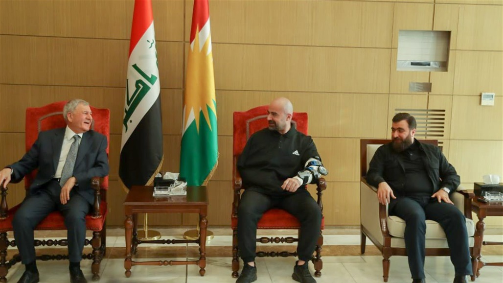 في السليمانية.. طالباني يستقبل رشيد والكلداني