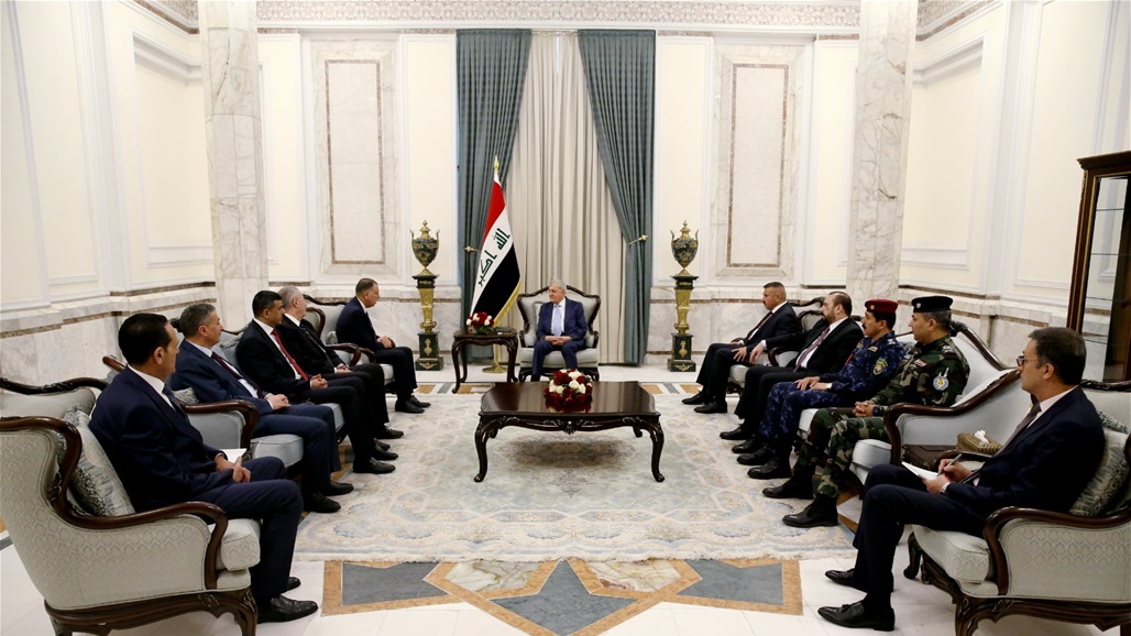رئيس الجمهورية يؤكد أهمية تطوير التعاون بين العراق والأردن