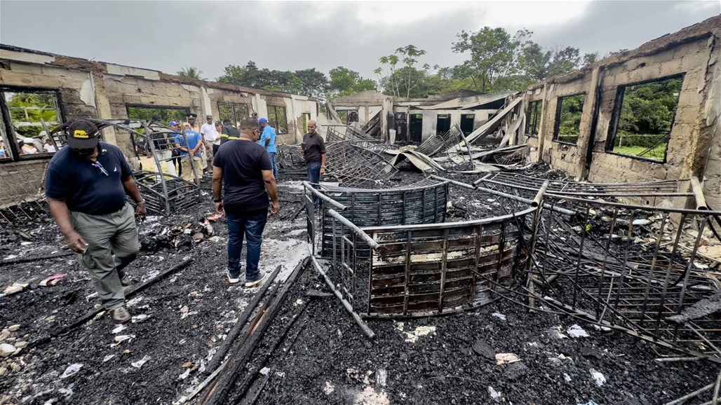 مصرع 20 تلميذاً إثر حريق &quot;متعمد&quot; بمدرسة في غيانا
