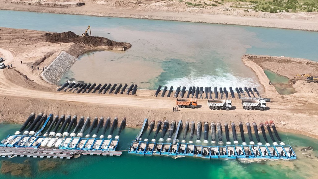 الموارد: مشروع الثرثار سيسهم بتعزيز الإطلاقات المائية بنهر الفرات 