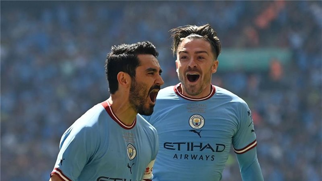 نجم مانشستر سيتي يسجل أسرع هدف في نهائي كأس الاتحاد الإنجليزي