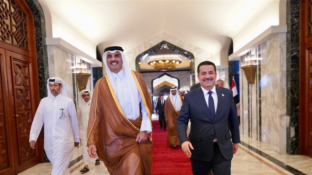 امير قطر يحط الرحال في العراق 