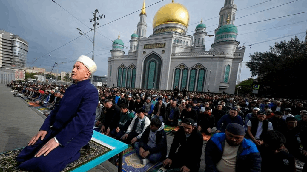 200 ألف مسلم يؤدون صلاة العيد بـ7 مساجد في موسكو