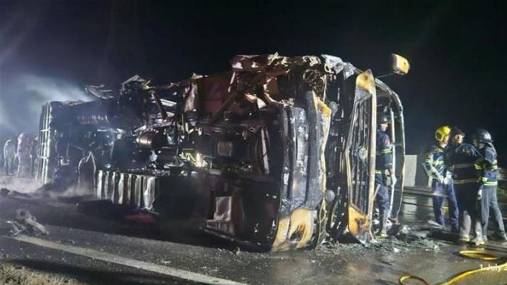 الهند.. مقتل واصابة 33 شخصا جراء حريق بحافلة 