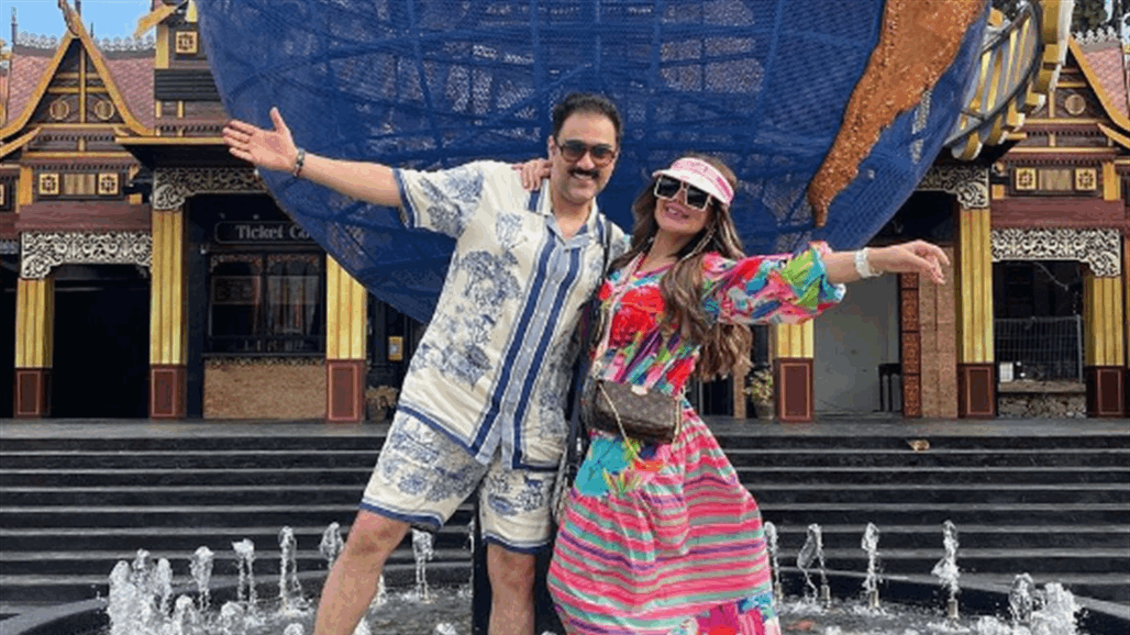 بالفيديو.. إلهام الفضالة تحتفل بعيد زواجها من شهاب جوهر: أنت نعمة من الله