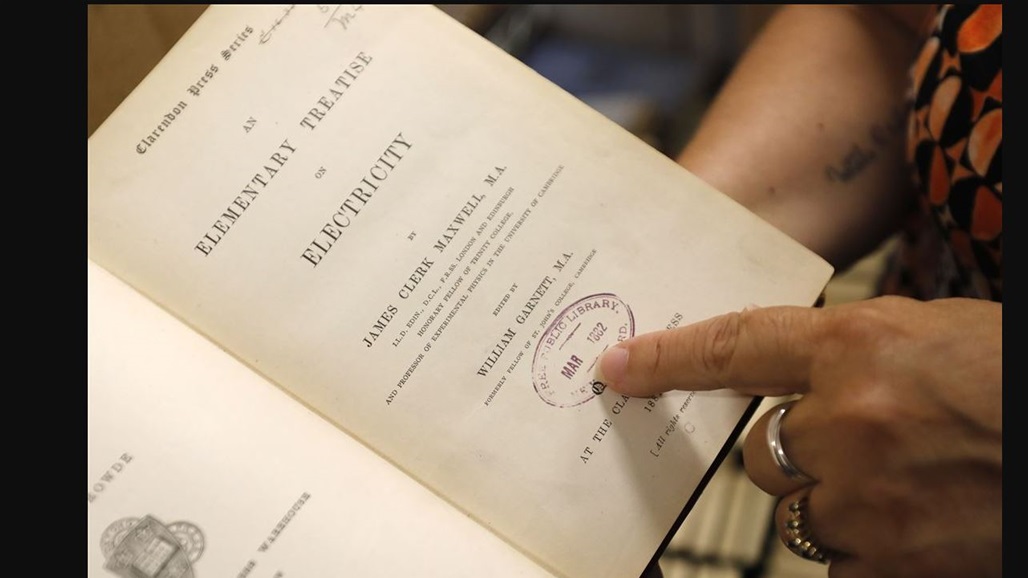 مكتبة تستعيد كتابا أعارته منذ 119 عاماً