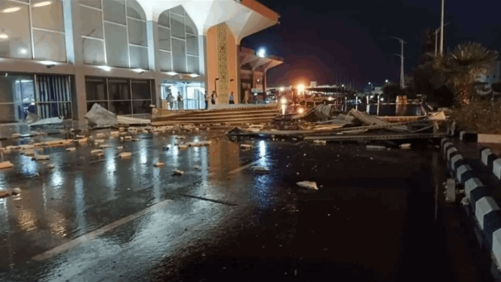 اليمن.. عاصفة رعدية تتسبب بإصابة 8 اشخاص في مطار عدن 