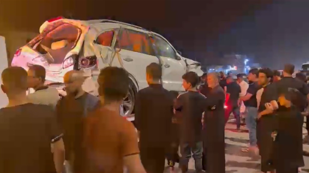 مصرع سبعة أشخاص بحادث سير على طريق كربلاء بابل