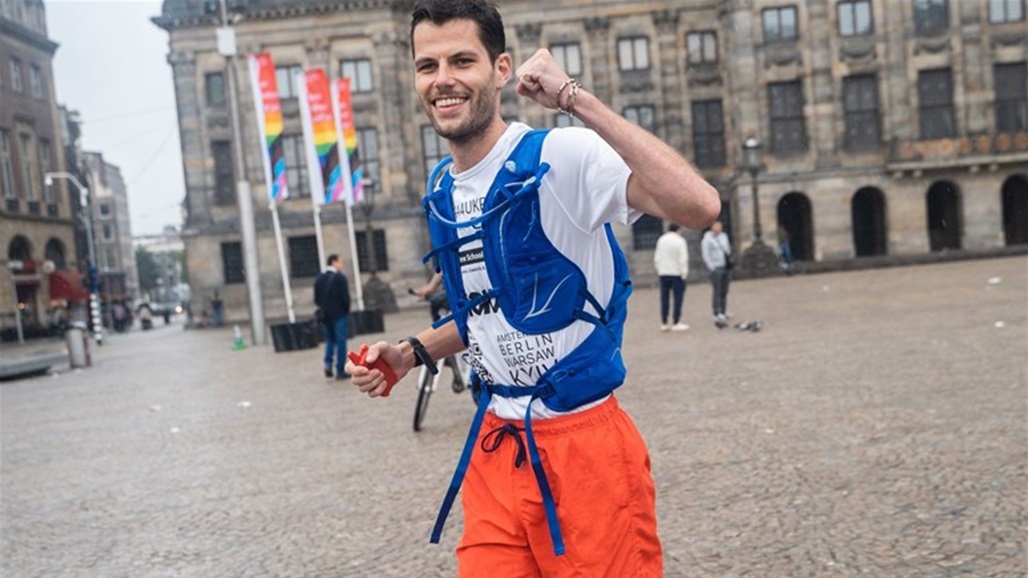 "من أجل أوكرانيا".. هولندي ينطلق من أمستردام إلى كييف ركضًا