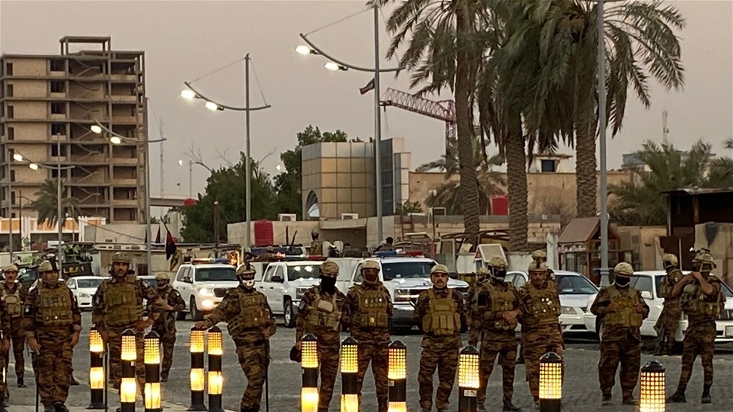 البصرة.. اغلاق الطريق المؤدي للقنصلية الكويتية (صور)