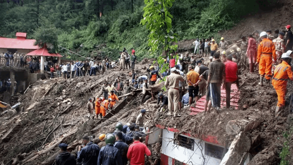 ارتفاع حصيلة القتلى جراء الامطار الغزيرة في الهند 