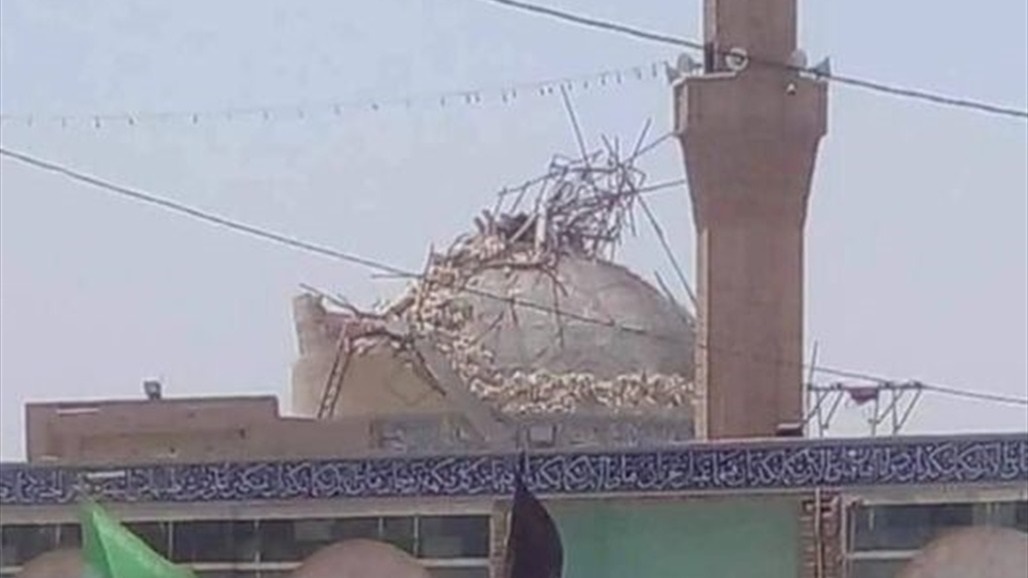 سقوط قبة أحد المزارات الدينية في واسط وإصابة 12 عاملاً