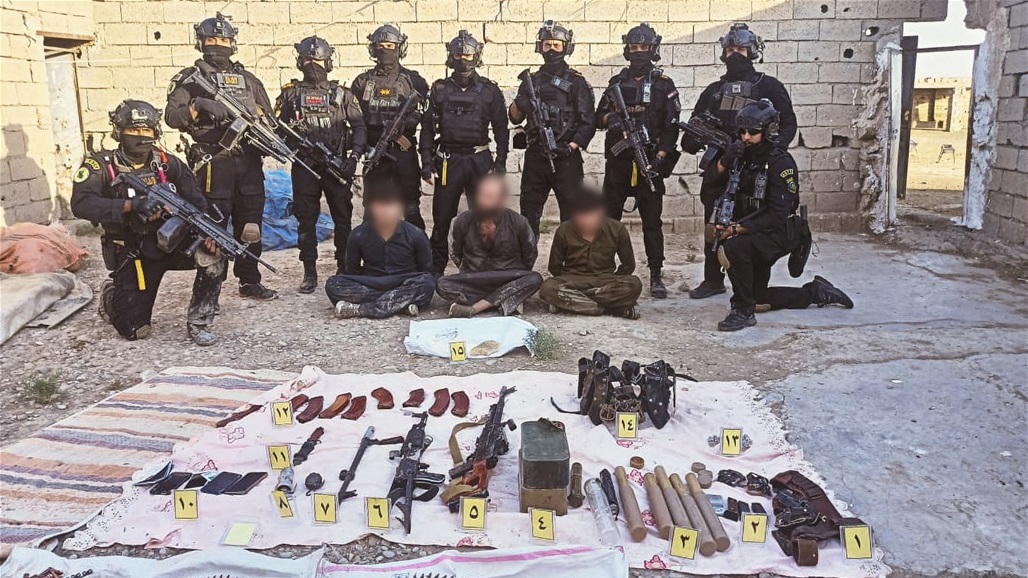 الاطاحة بـ3 تجار مخدرات منتمين لـ&quot;داعش&quot; الارهابي في ديالى 