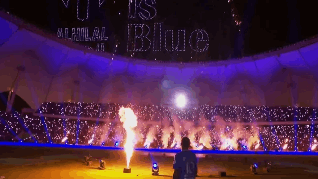 هكذا قدم الهلال السعودي نيمار (فيديو)