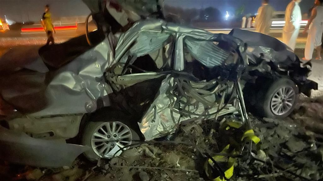 مصرع أربعة أشخاص بحادث سير في البصرة