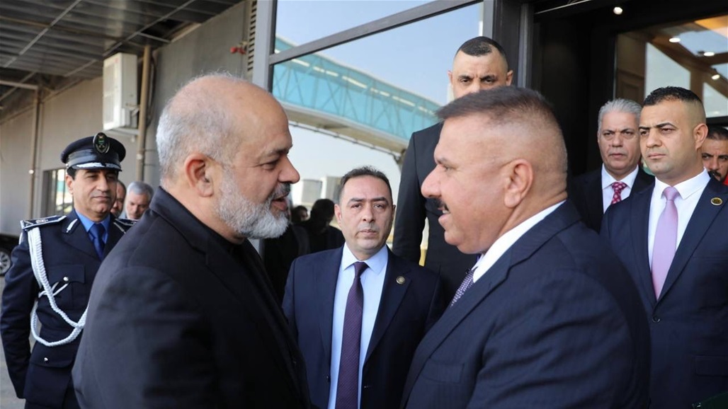 لبحث الملفات ذات الاهتمام المتبادل.. وزير الداخلية الإيراني يصل بغداد 