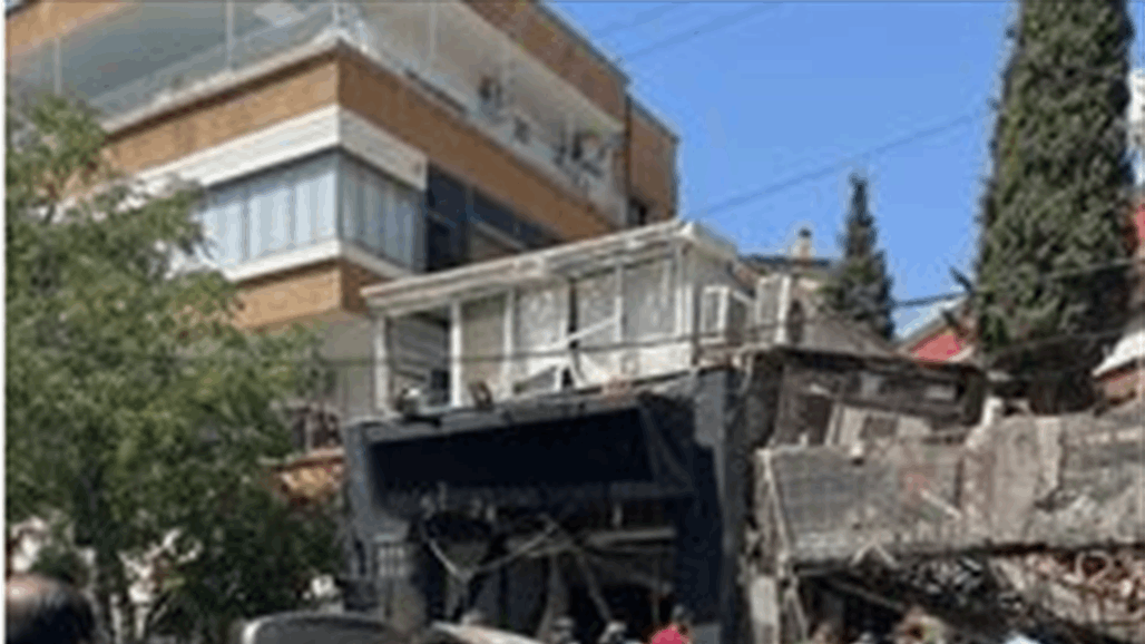 انفجار أسطوانة غاز بمطعم يعود لفنان سوري بدمشق يخلف 9 مصابين (صور)